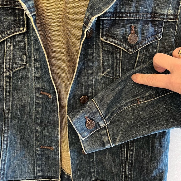 Woman Jean Gap Jacket - Picture 5 of 9